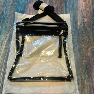 Vorspack Clear Bag Stadium Approved - TPU Clear Purse Clear Crossbody Bag